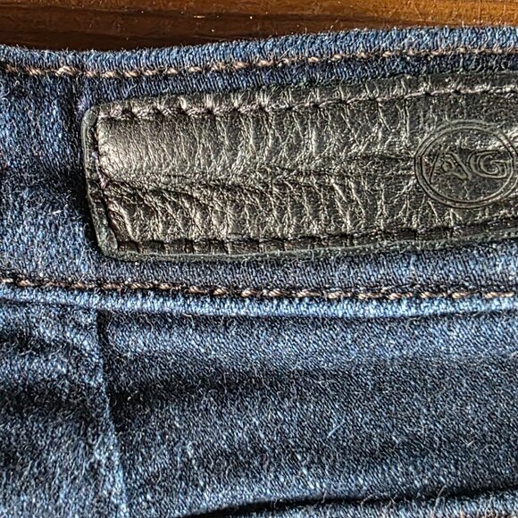 AG Adriano Goldschmied The Prima Mid Rise Cigarette Jeans Women's Dark Wash 24R - Picture 6 of 13